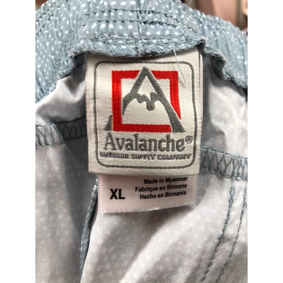 Mens Avalanche UPF‎ 50 Shorts Sz XL, Blue Camo Graphic Print - Picture 7 of 10